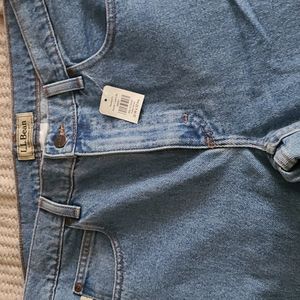 L.L.Bean brand new standard fit jeans